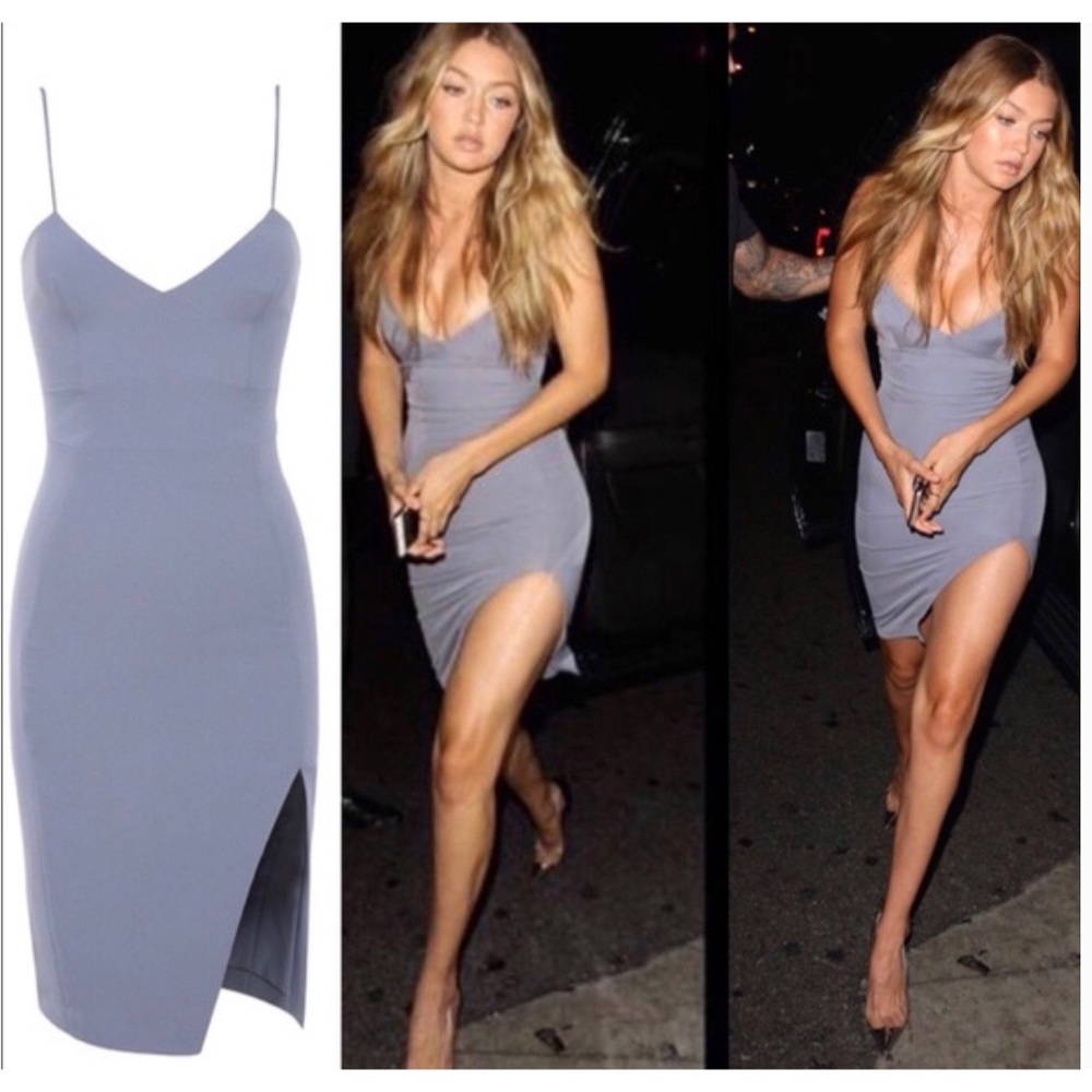 House of CB Raqa Dress Grey